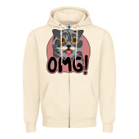 Sandshell omg cat Zipper Hoodie - Bettercallsaul