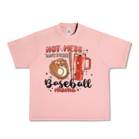Salmon hot mess always stressed baseball mama stanley cup Urban Heavy Tee - MaliasSmallBusiness