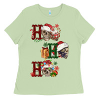Matcha ho ho ho skull Ladies Tee - FaDigitalArtStudio