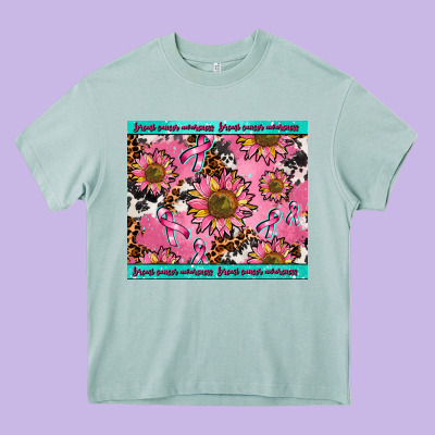 Breast Cancer Awareness Heavy Core Tee Designed By Adodesignshop