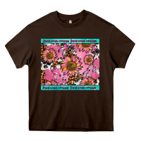 Chocolate Brown breast cancer awareness Heavy Core Tee - AdoDesignShop