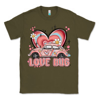 Army Green love bug Classic Tee - MaliasSmallBusiness