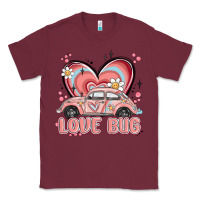 Burgundy love bug Classic Tee - MaliasSmallBusiness