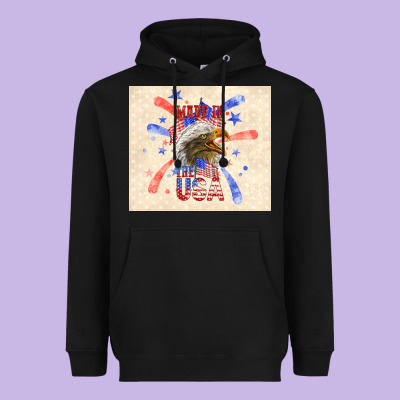 Made In The Usa Heavyweight Hoodie Designed By Tumblerdesignbyshophia