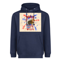 Navy made in the usa Heavyweight Hoodie - TumblerDesignByShophia