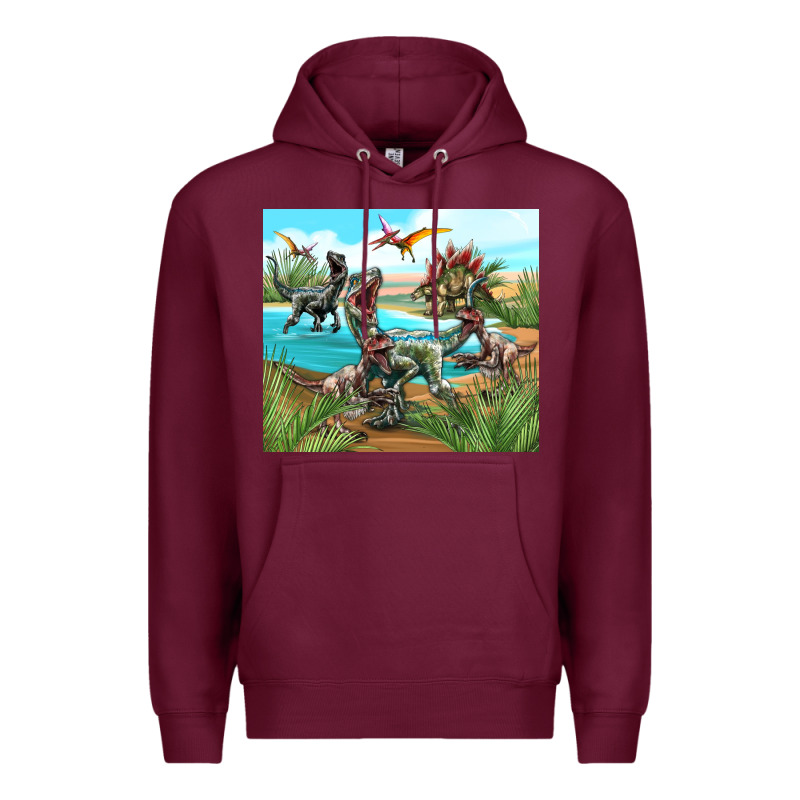 Dinosaurs Premium Hoodie by TumblerDesignByShophia | Teevron