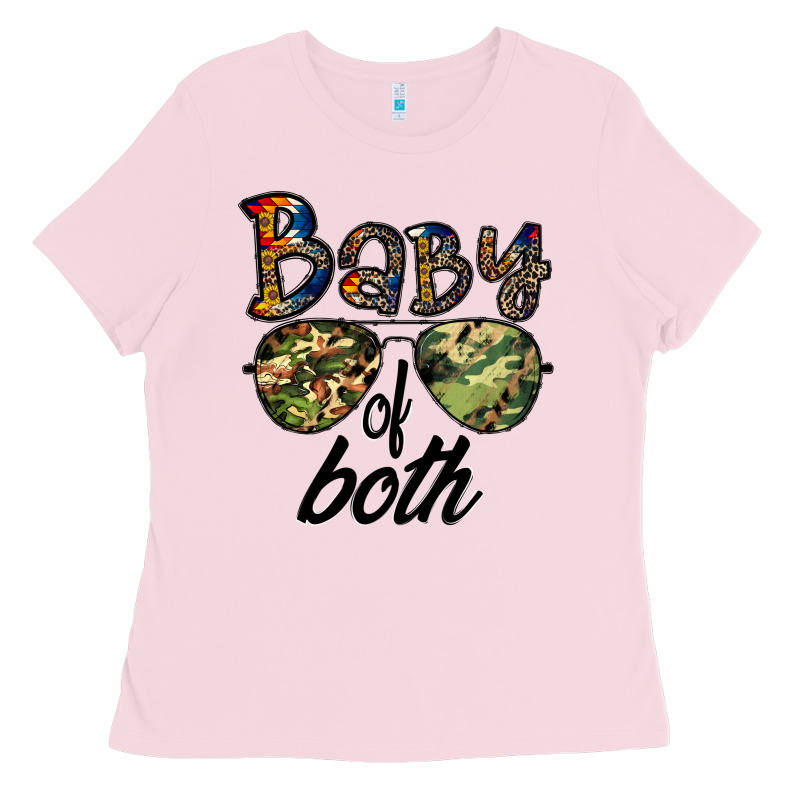 Baby Of Both Ladies Tee by CowhideDigitalArt | Teevron