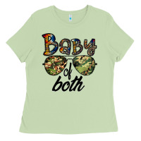 Matcha baby of both Ladies Tee - CowhideDigitalArt