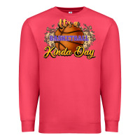 Cardinal It's a Basketball kinda day Premium Sweatshirt - HowdyJamesFarm