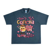 Midnight Navy youre the concha to my cafecito mexican pan dulce Urban Heavy Tee - MaliasSmallBusiness