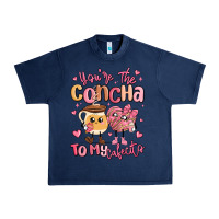 Navy youre the concha to my cafecito mexican pan dulce Urban Heavy Tee - MaliasSmallBusiness