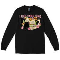 Black ı read banned books Long Sleeve Tee - MaliasSmallBusiness