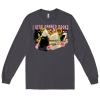 Smoke ı read banned books Long Sleeve Tee - MaliasSmallBusiness