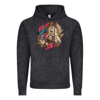 Vintage Black Floral Appaloosa Horse With Feathers Vintage Hoodie - LillyAllenDesigns