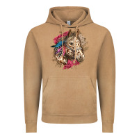 Vintage Camel Floral Appaloosa Horse With Feathers Vintage Hoodie - LillyAllenDesigns
