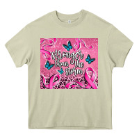 Mossy stronger than the stormcancer Heavy Core Tee - AdoDesignShop