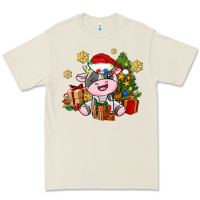 Bone little cute christmas cow Premium Tee - AdoDesignShop