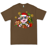 Cacao little cute christmas cow Premium Tee - AdoDesignShop