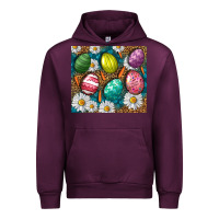 Mauve Wine Easter Eggs Tumbler Urban Hoodie - BundleAndBundleShop
