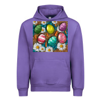 Tulip Easter Eggs Tumbler Urban Hoodie - BundleAndBundleShop