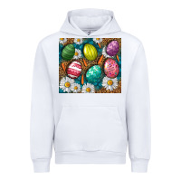 White Easter Eggs Tumbler Urban Hoodie - BundleAndBundleShop