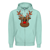 Seafoam Rudolph Zipper Hoodie - Bettercallsaul
