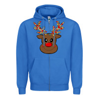 True Royal Rudolph Zipper Hoodie - Bettercallsaul