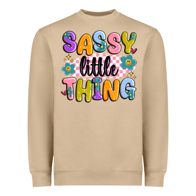 Sassy Little Thing Heavyweight Sweatshirt by MaliasSmallBusiness | Teevron