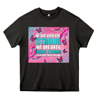 Asphalt pink ribbon cancer Heavy Core Tee - AdoDesignShop