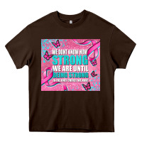 Pink Ribbon Cancer Heavy Core Tee | Teevron