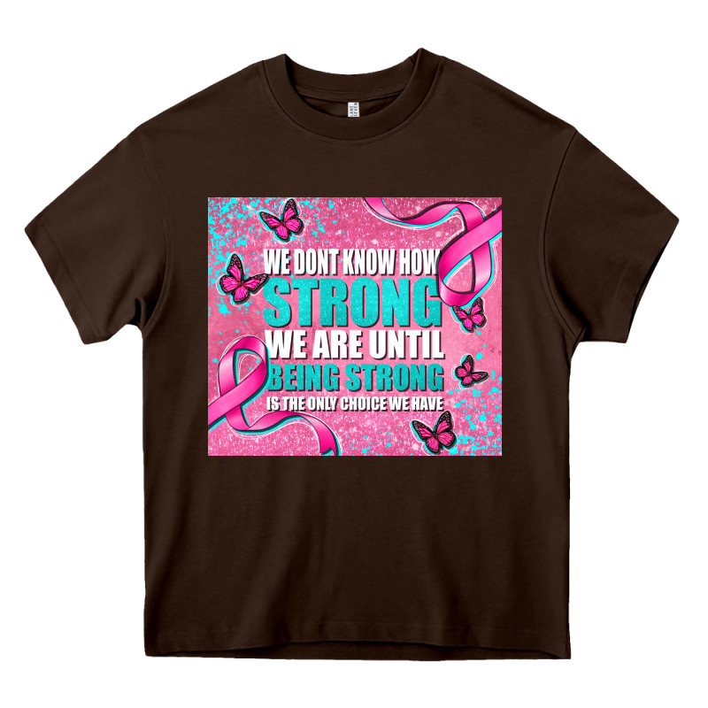 Pink Ribbon Cancer Heavy Core Tee by AdoDesignShop | Teevron