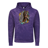 Cloud Purple western tennessee horse Vintage Hoodie - LillyAllenDesigns