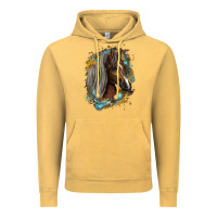 Vintage Mustard western tennessee horse Vintage Hoodie - LillyAllenDesigns