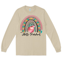 Mushroom hello preschool Long Sleeve Tee - JahusDesignShop