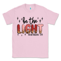 Bubblegum Pink be the light Classic Tee - MaliasSmallBusiness
