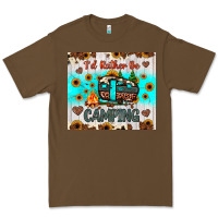 Cacao i’d rather be camping Premium Tee - JahusDesignShop