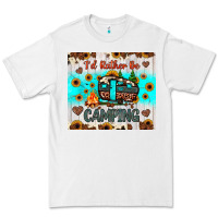 White i’d rather be camping Premium Tee - JahusDesignShop