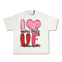 Pistachio love never fails valentine s day Urban Heavy Tee - MaliasSmallBusiness