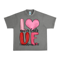 Tornado love never fails valentine s day Urban Heavy Tee - MaliasSmallBusiness