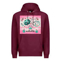 Burgundy #vettechlife Premium Hoodie - TumblerDesignByShophia