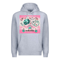Heather Grey #vettechlife Premium Hoodie - TumblerDesignByShophia