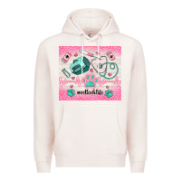 Pale Pink #vettechlife Premium Hoodie - TumblerDesignByShophia