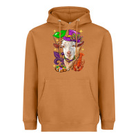 Meerkat Mardi Gras Goat Heavyweight Hoodie - HowdyJamesFarm