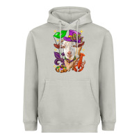 Moon Dust Mardi Gras Goat Heavyweight Hoodie - HowdyJamesFarm