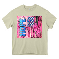 Mossy hope  breast cancer and american flag Heavy Core Tee - AdoDesignShop