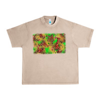 French Oak mardi gras crawfish and glitter background Urban Heavy Tee - AdoDesignShop