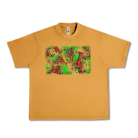 Peanut Butter mardi gras crawfish and glitter background Urban Heavy Tee - AdoDesignShop