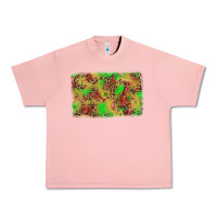 Salmon mardi gras crawfish and glitter background Urban Heavy Tee - AdoDesignShop