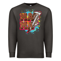 Smoke Mama Football lightning bolt Premium Sweatshirt - HowdyJamesFarm