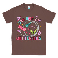 Chestnut you give me butterflies Classic Tee - MaliasSmallBusiness